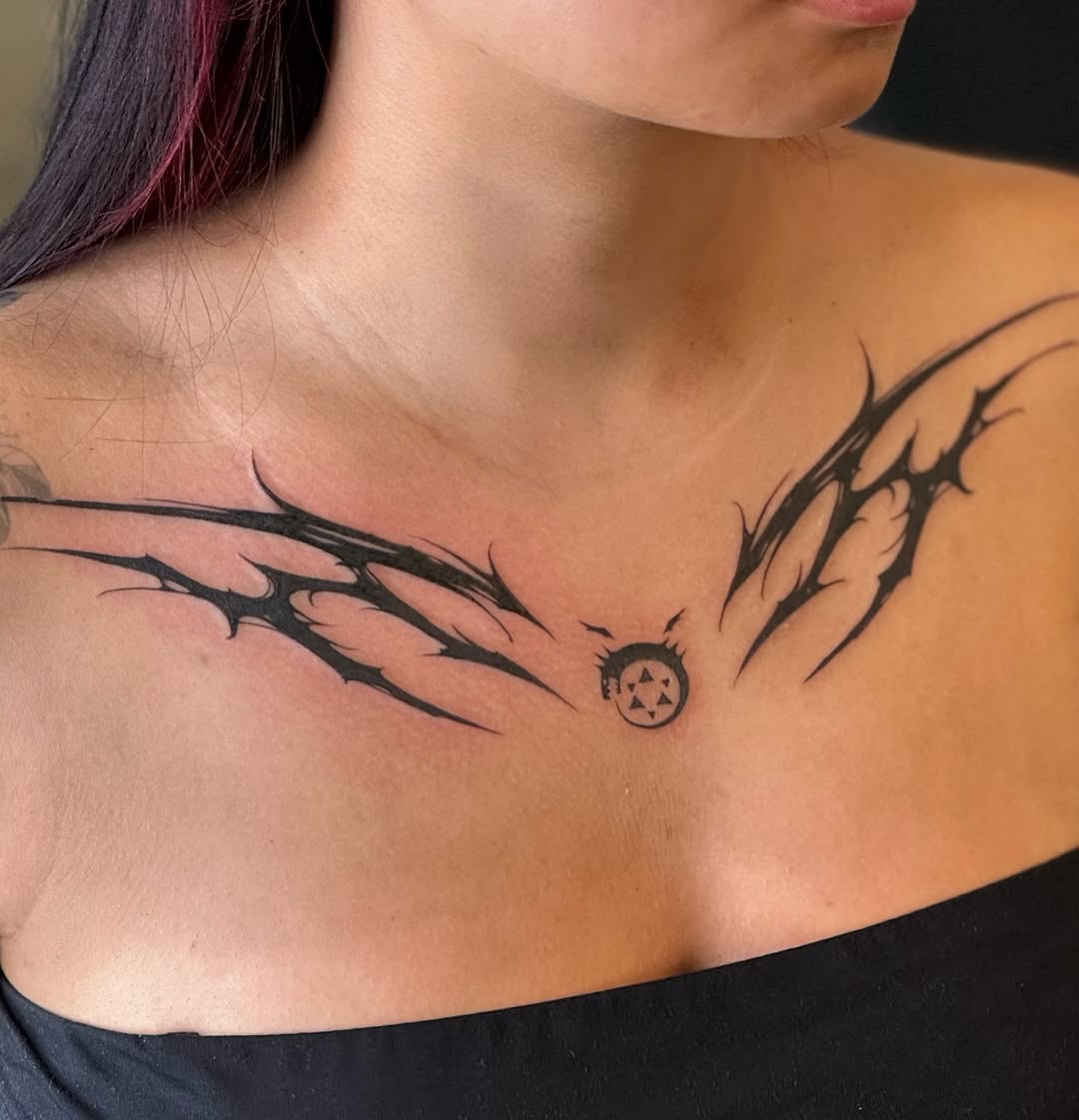 Coverup tattoo by Bad Kid Ink Von