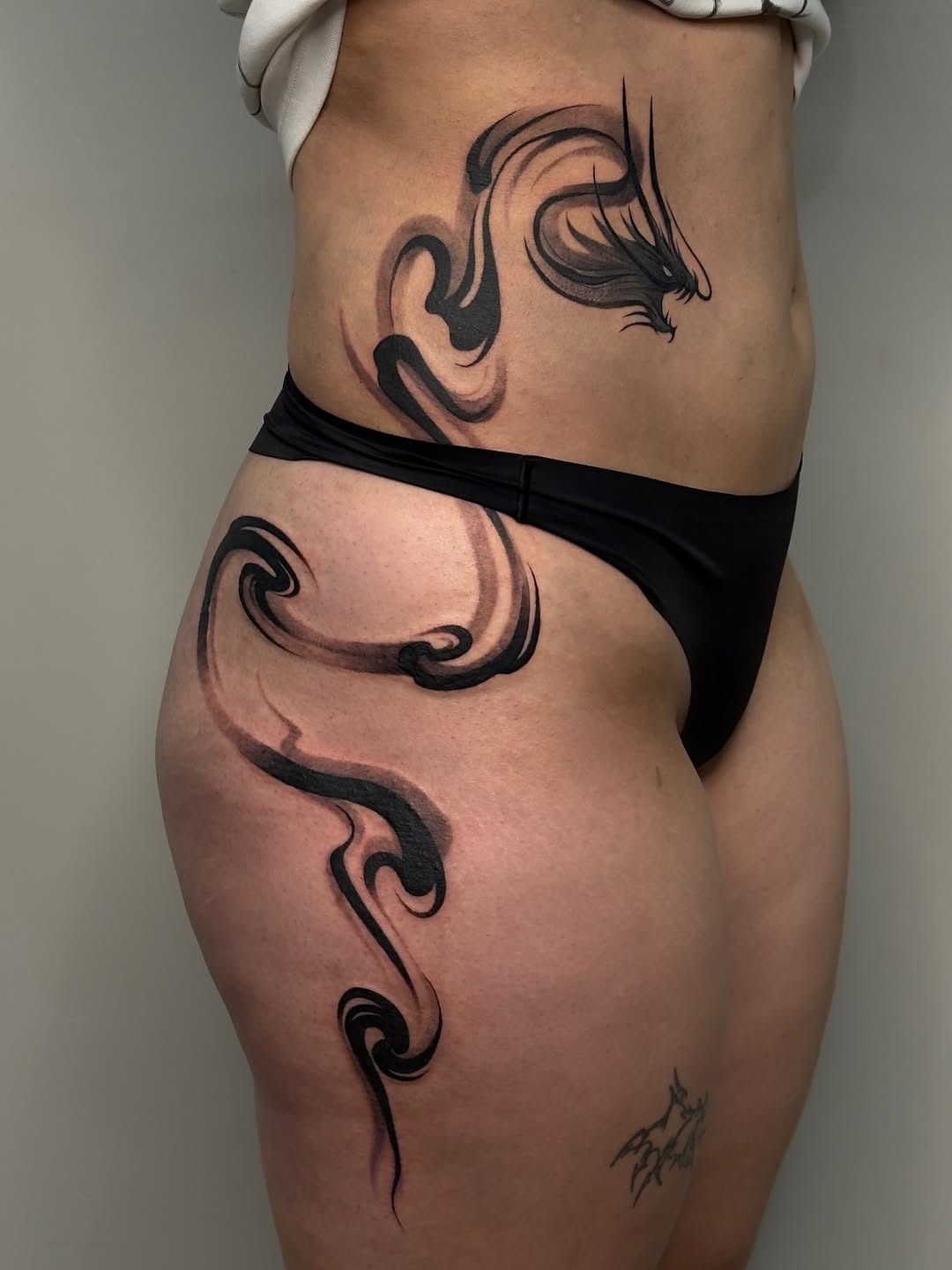 Dark art tattoo Toronto by Von